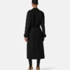 Wool-Cashmere Belted Coat