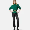 Wool-Cashmere Knit Boxy Sweater